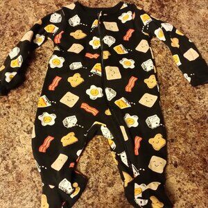 Wonder Nation one piece sleeper baby 0-3 Months